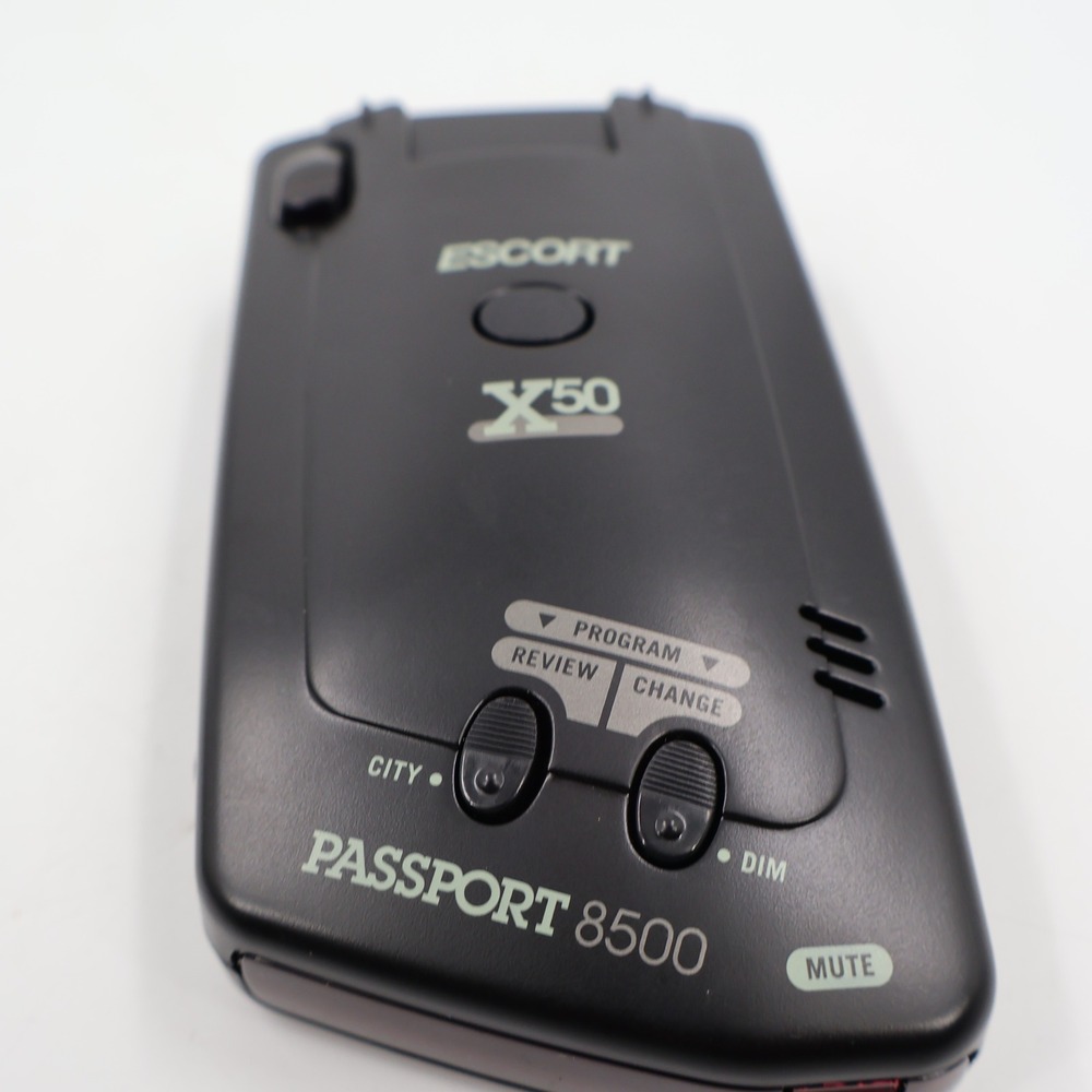 Escort Passport 8500 X50 Radar Detector Unisex OS Black Long Range Detection